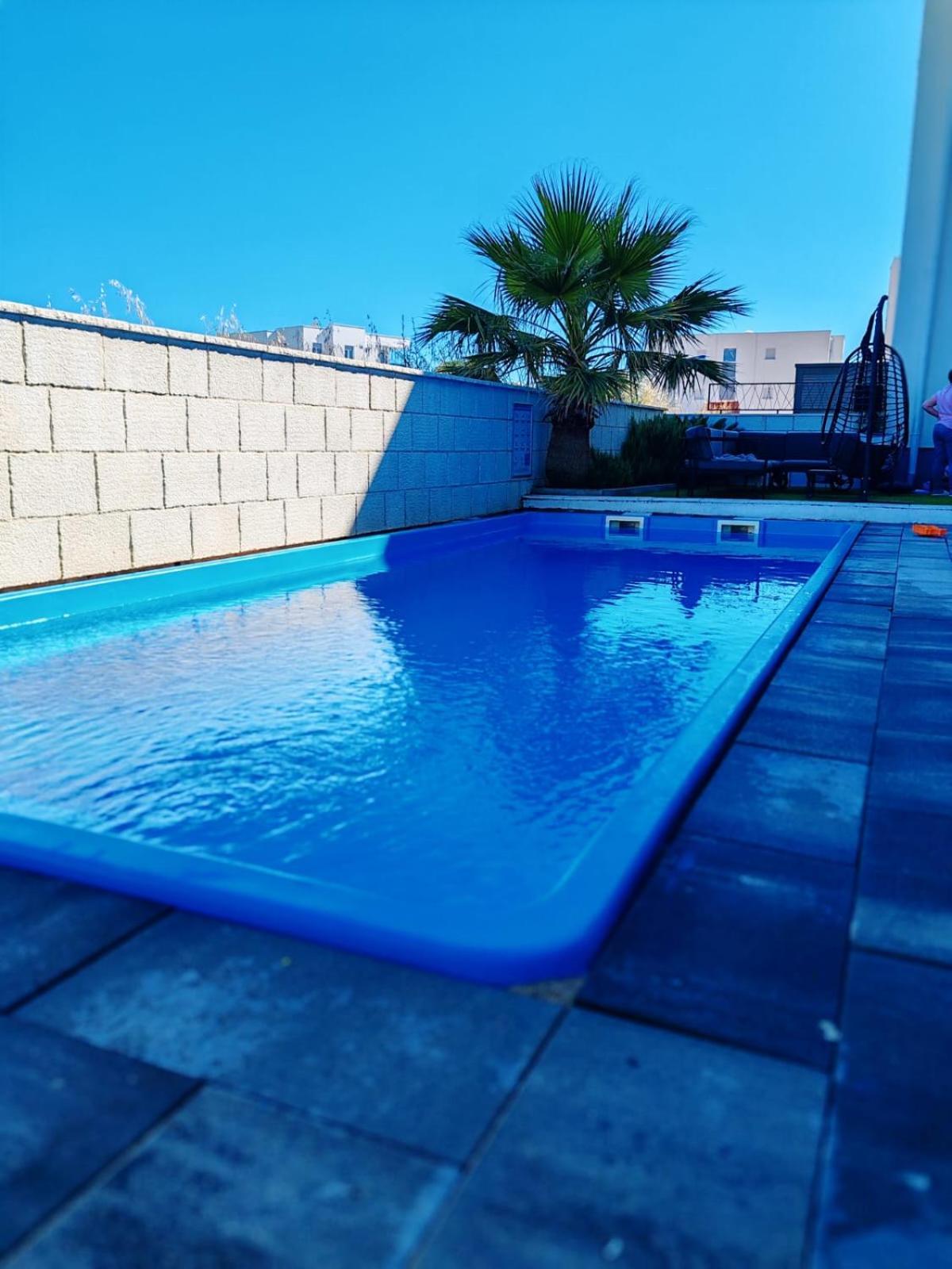 Apartmani Anastasia With Pool, โนวาลยา ภายนอก รูปภาพ